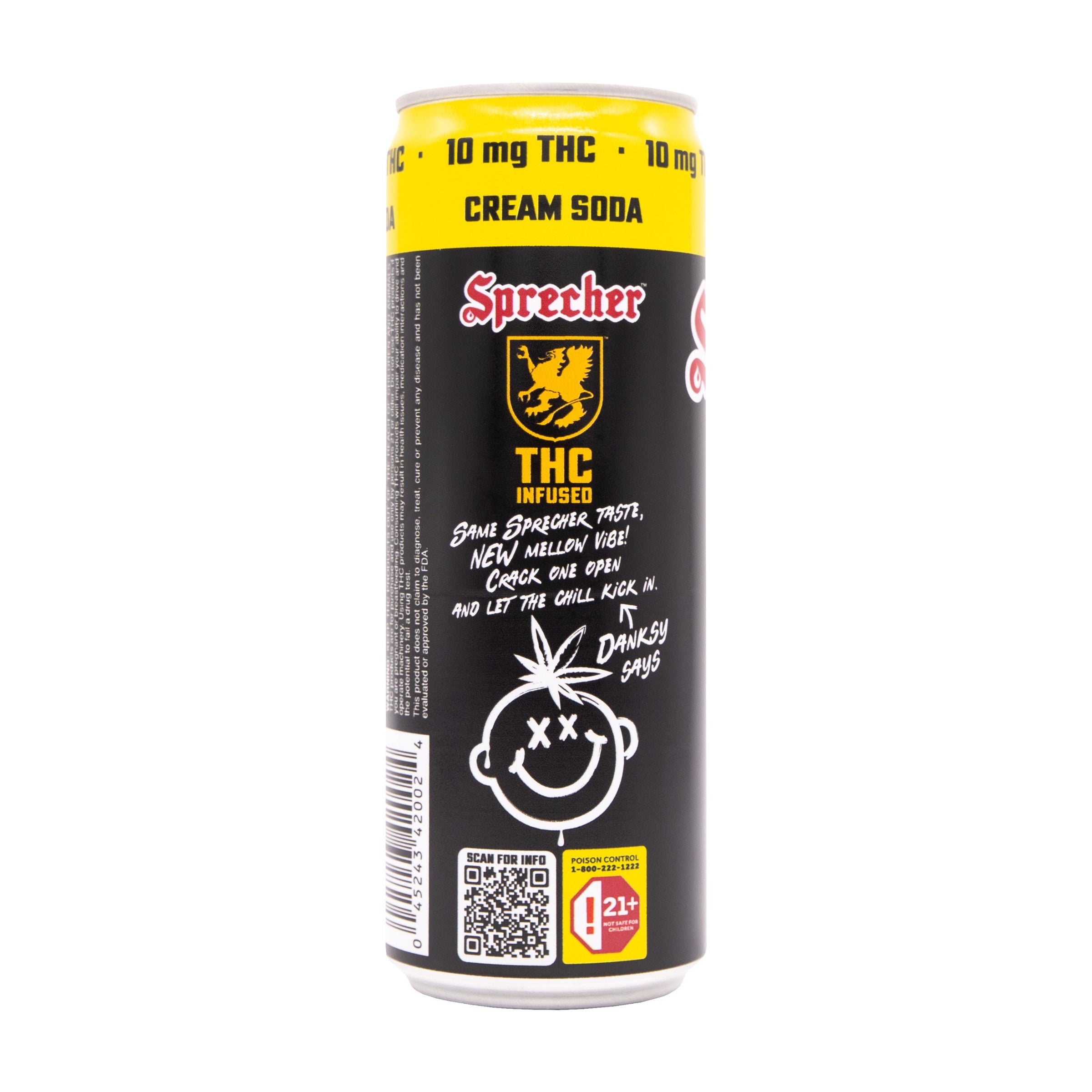 THC Cream Soda | Sprecher Infused