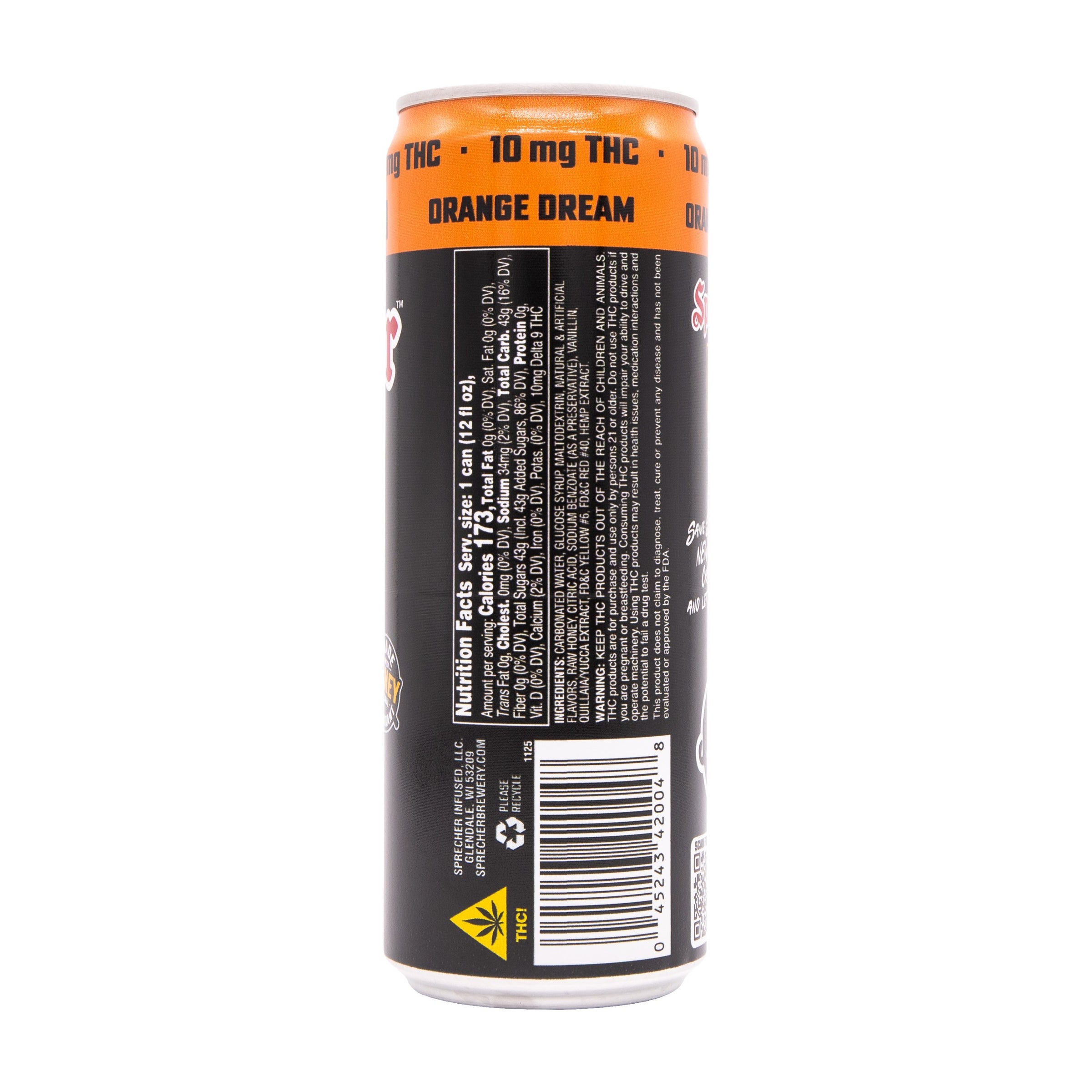 THC Orange Dream | Sprecher Infused