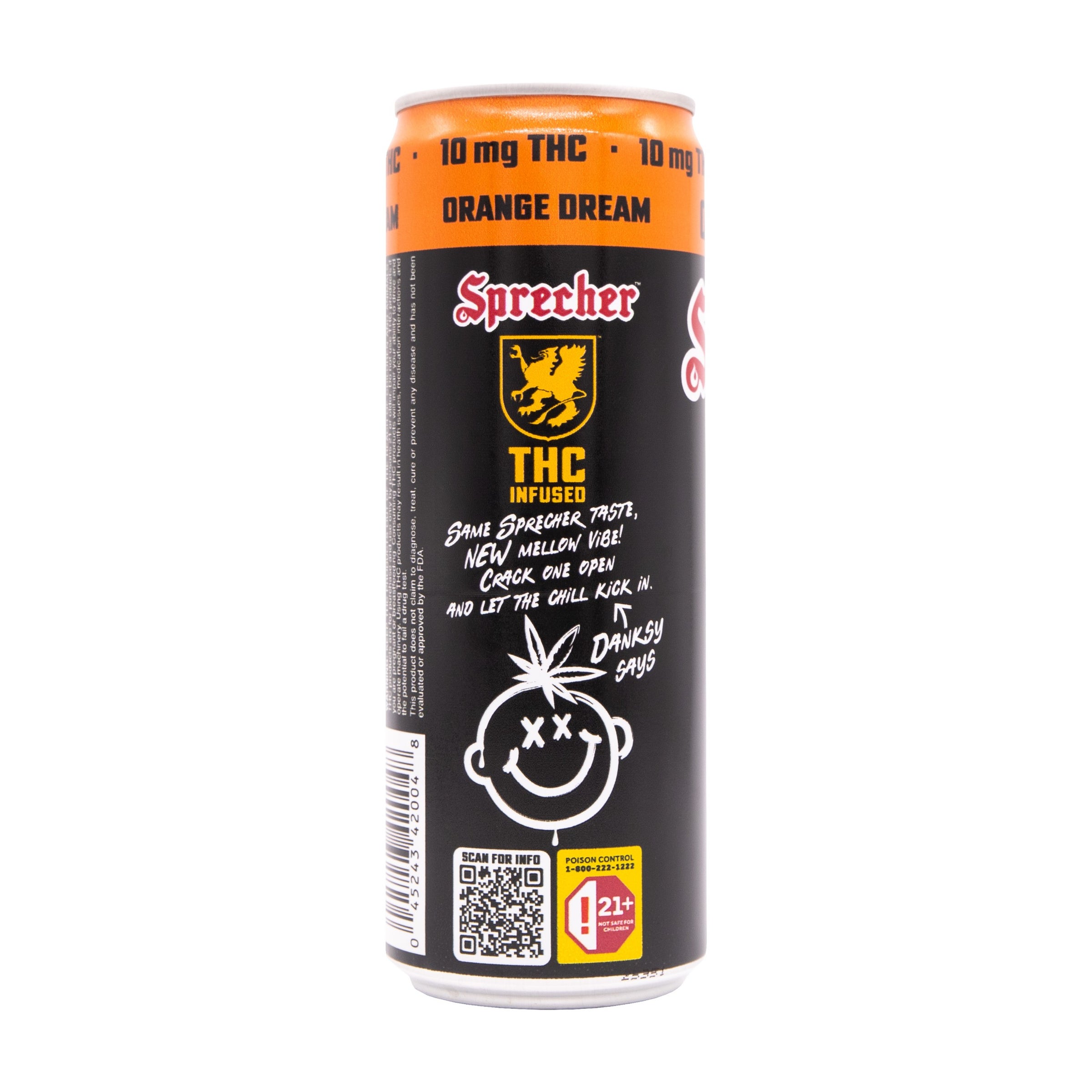 THC Orange Dream | Sprecher Infused